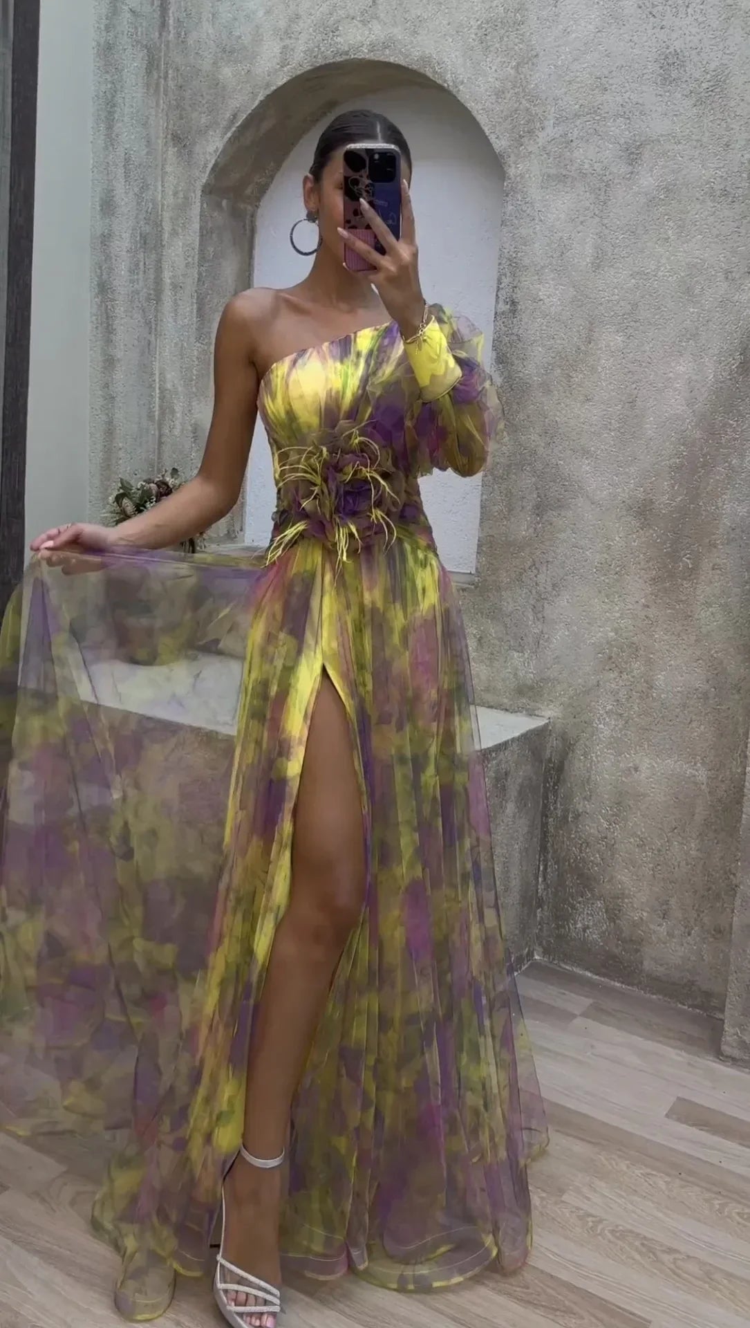 La Chispa | Vestido Floral con Toque de Elegancia