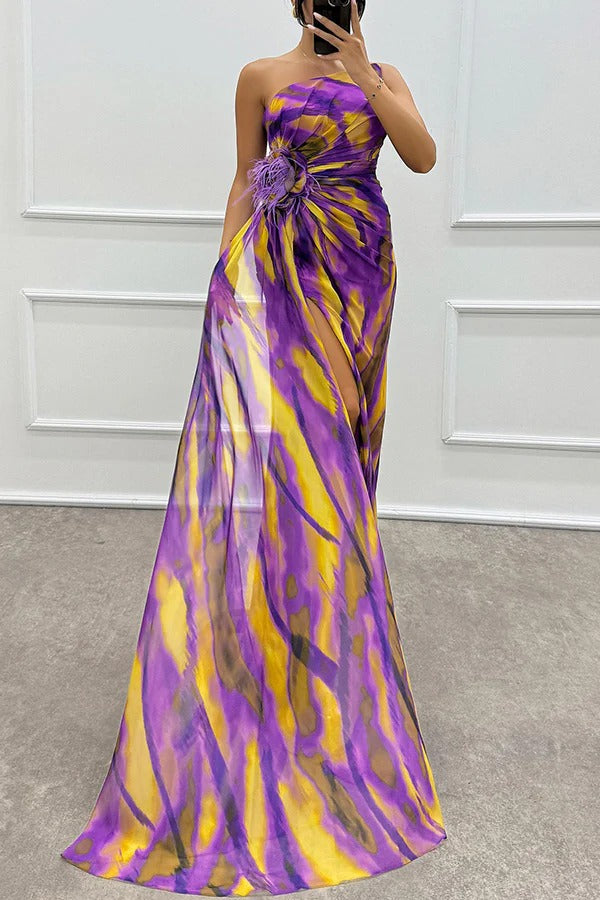 Mia™ | Vestido Vibrante con Drapado