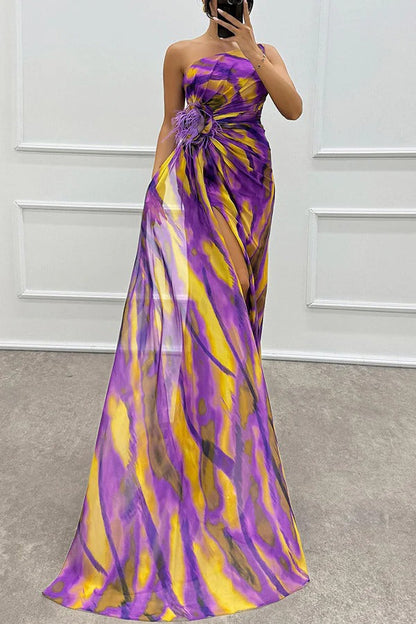 Mia™ | Vestido Vibrante con Drapado
