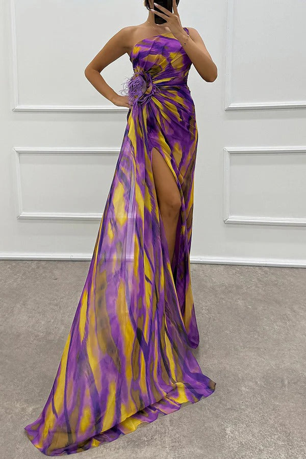 Mia™ | Vestido Vibrante con Drapado