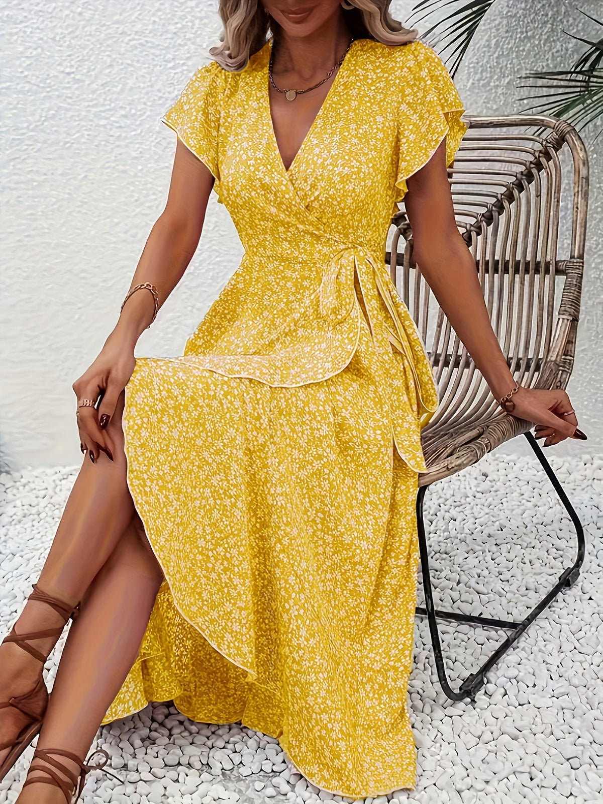 La Scintilla | Vestido Floral Elegante Camille