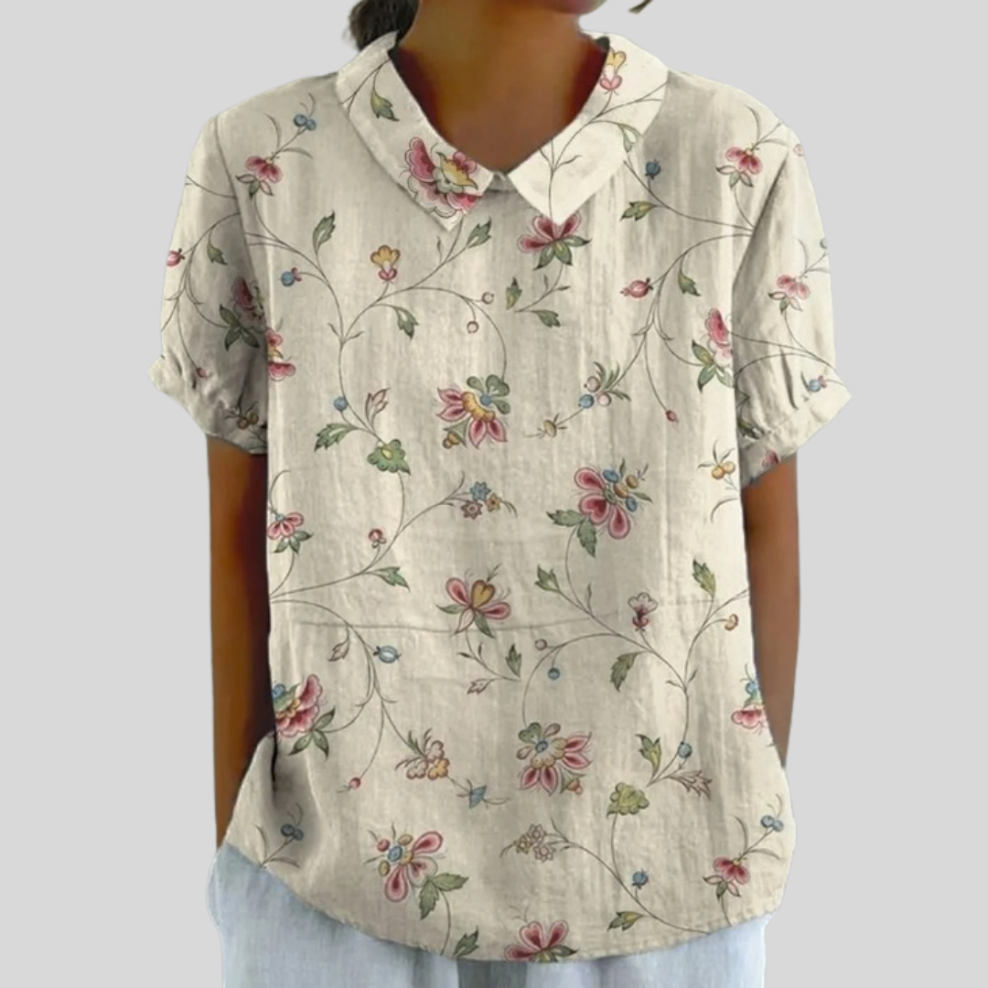 Ohiane | Blusa Floral Elegante y Cómoda