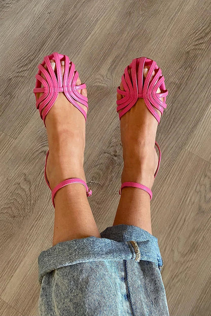 Victoria | Sandalias Joyas Doradas