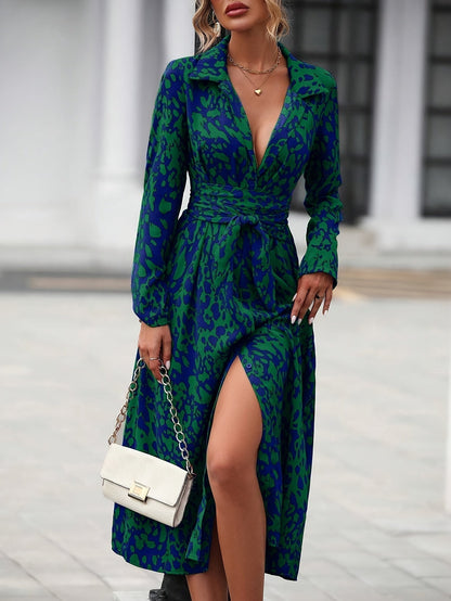 Zafira™ | Vestido Camisero Geométrico