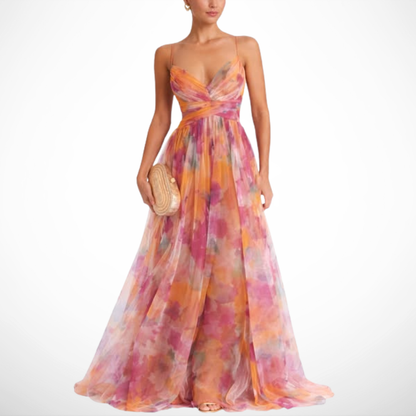 La Scintilla | Vestido Maxi Floral con Elegancia