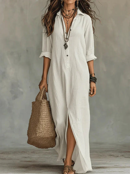 Sheila | Vestido maxi con silueta versátil para el día a día