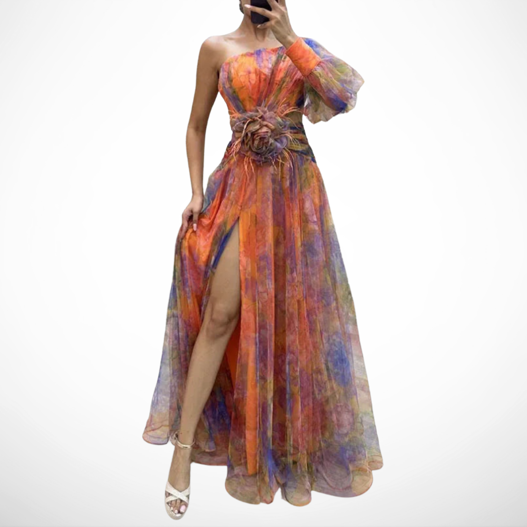 La Chispa | Vestido Floral con Toque de Elegancia