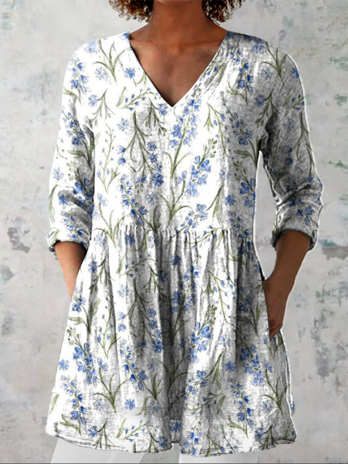 Brielle | Blusa Amplia con Diseño Impactante