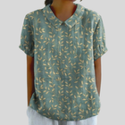 Elisabeth | Blusa de Hojas Elegante y Cómoda
