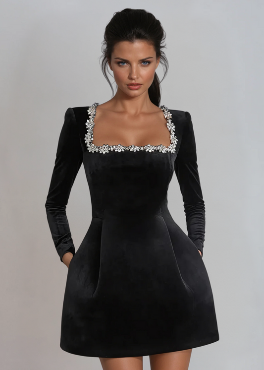 La Scintilla | Mini Vestido de Terciopelo