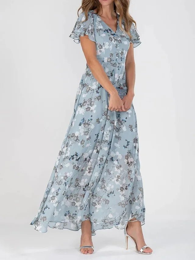 La Scintilla | Vestido Largo Floral Élina" can be rewritten as "La Scintilla | Élina Vestido Largo con Estampado Floral.