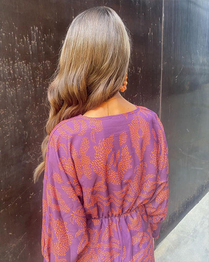 La Chispa | Vestido Midi Floral con Elegancia