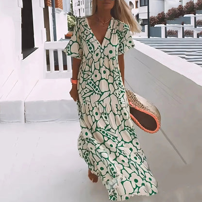 La Chispa | Vestido Maxi de Elegancia Natural