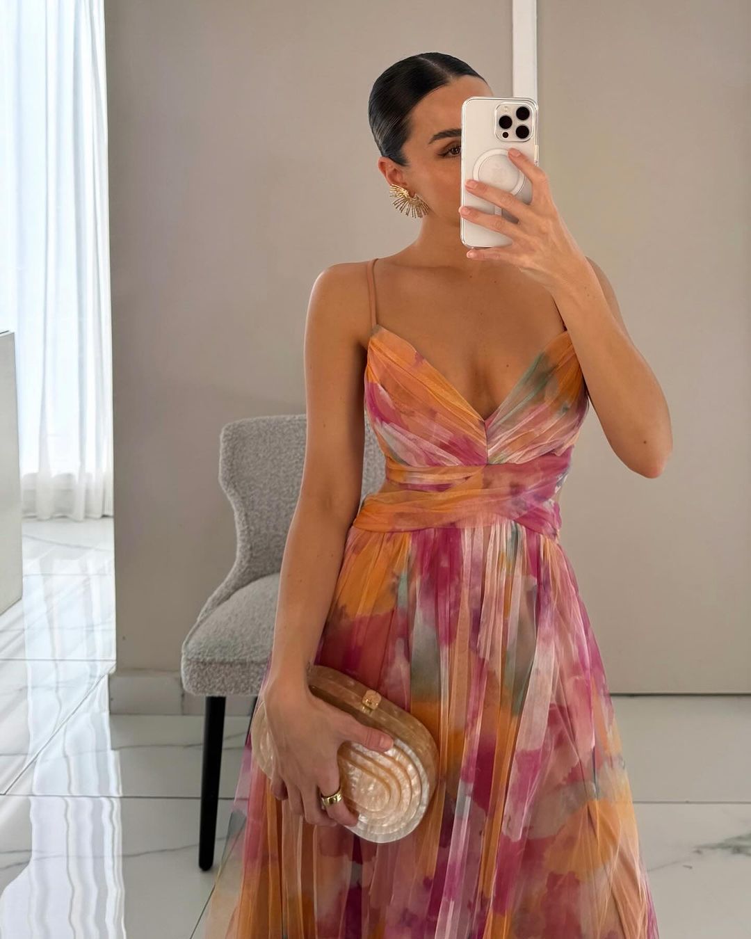La Scintilla | Vestido Maxi Floral con Elegancia