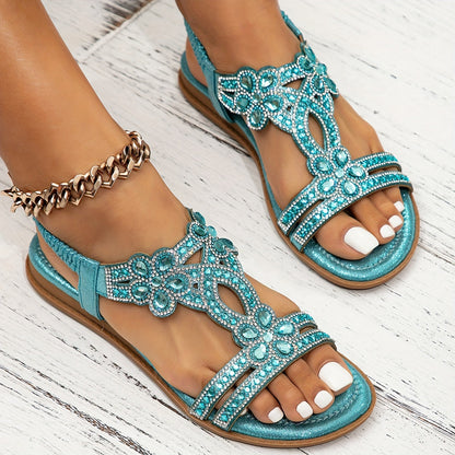 Maison | Sandalias ortopédicas con detalles de cristal
