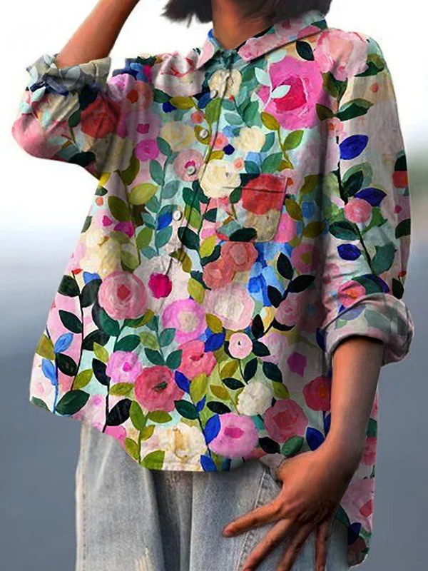 Leah | Blusa elegante de verano