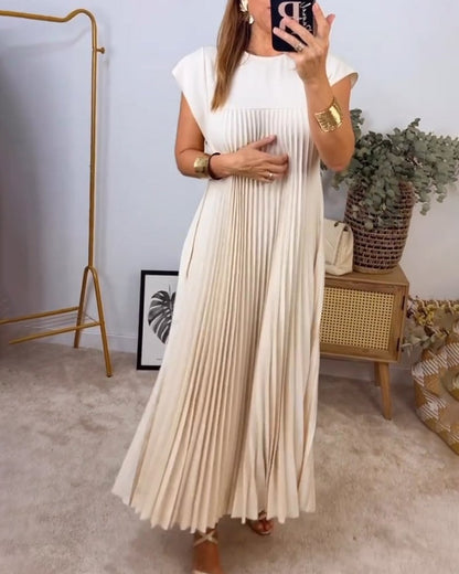 La Scintilla | Vestido Sin Mangas con Pliegues