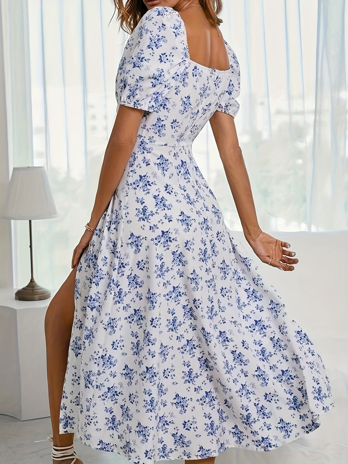 La Scintilla | Vestido Floral Elegante Chloé