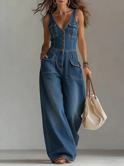 Sofía | Mono Denim Rilassato