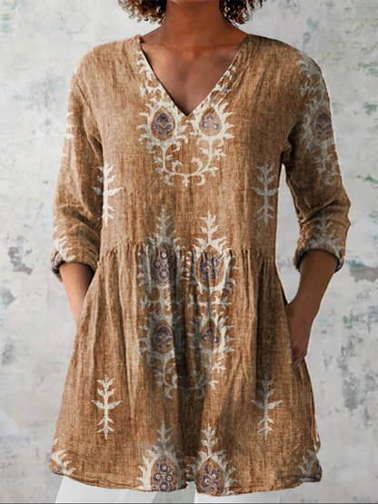 Blair | Blusa Amplia con Diseño Vibrante