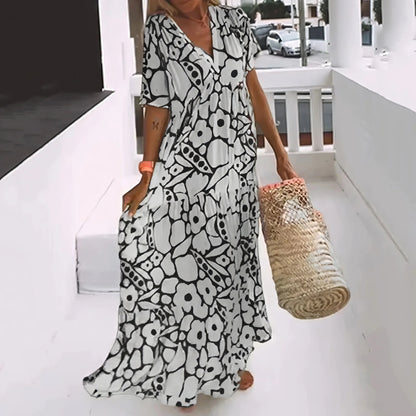 La Chispa | Vestido Maxi de Elegancia Natural