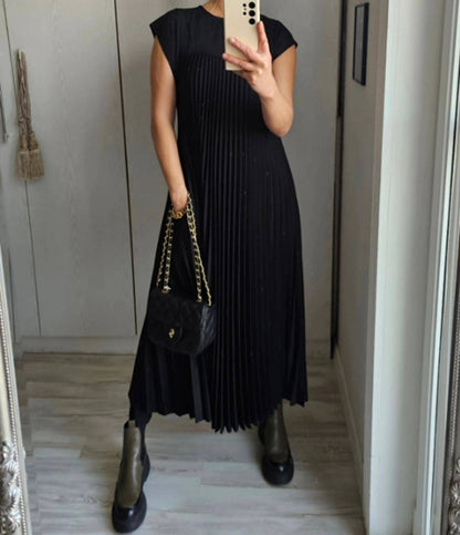 La Scintilla | Vestido Sin Mangas con Pliegues
