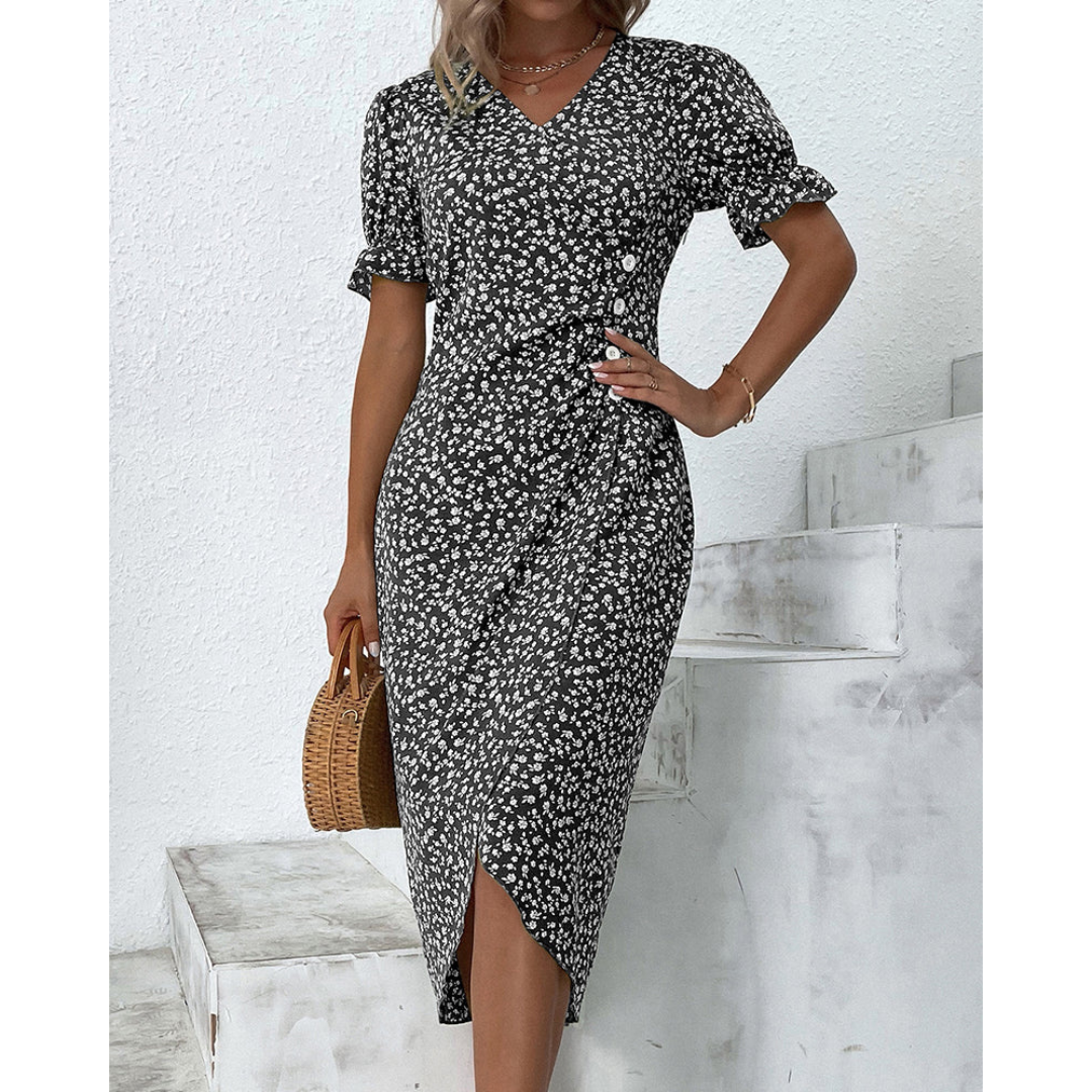 Miri™ | Vestido Elegante de Envoltura