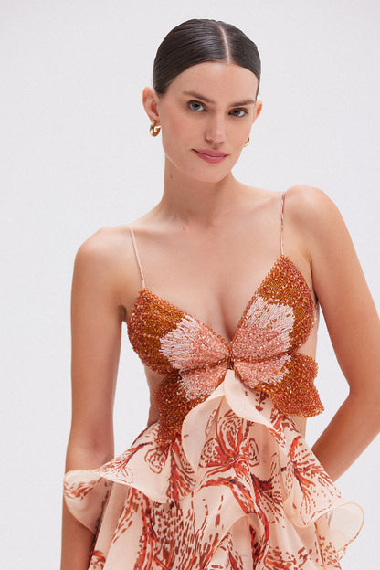 La Scintilla | Vestido Maxi Papillon Exclusivo