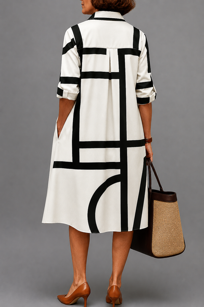 Annette | Chic Midi Dress