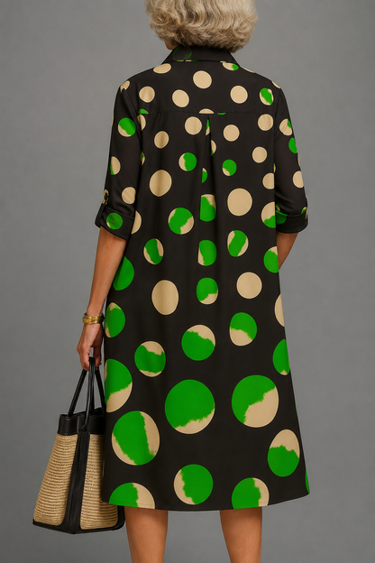 Loretta | Sofisticado vestido midi