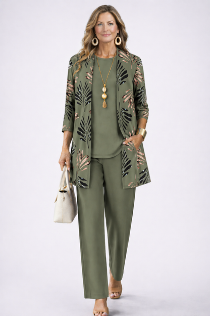Margaret | Conjunto Elegante 3 Piezas