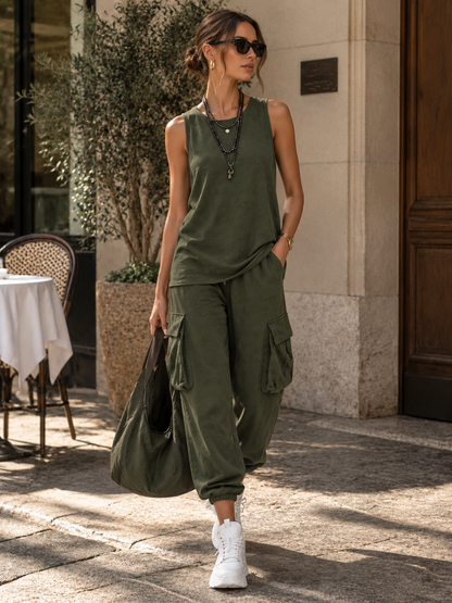 Dual | Conjunto casual de confort urbano