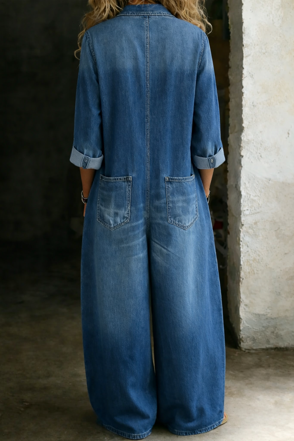 Lena | Mono denim cómodo y casual