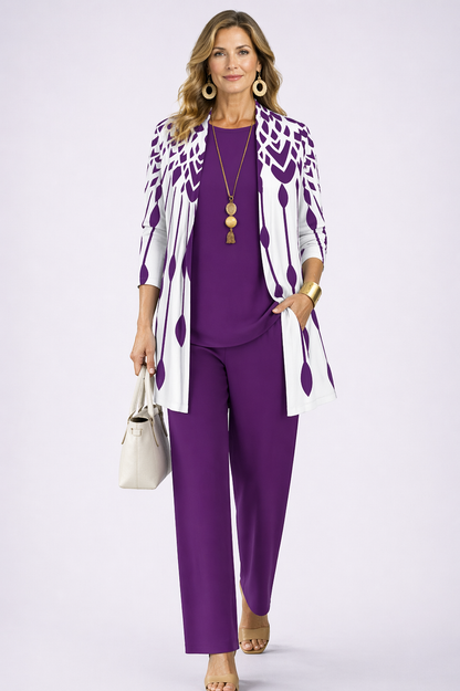 Elaine | Conjunto Sofisticado 3 Piezas
