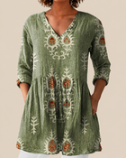 Blair | Blusa Amplia con Diseño Vibrante