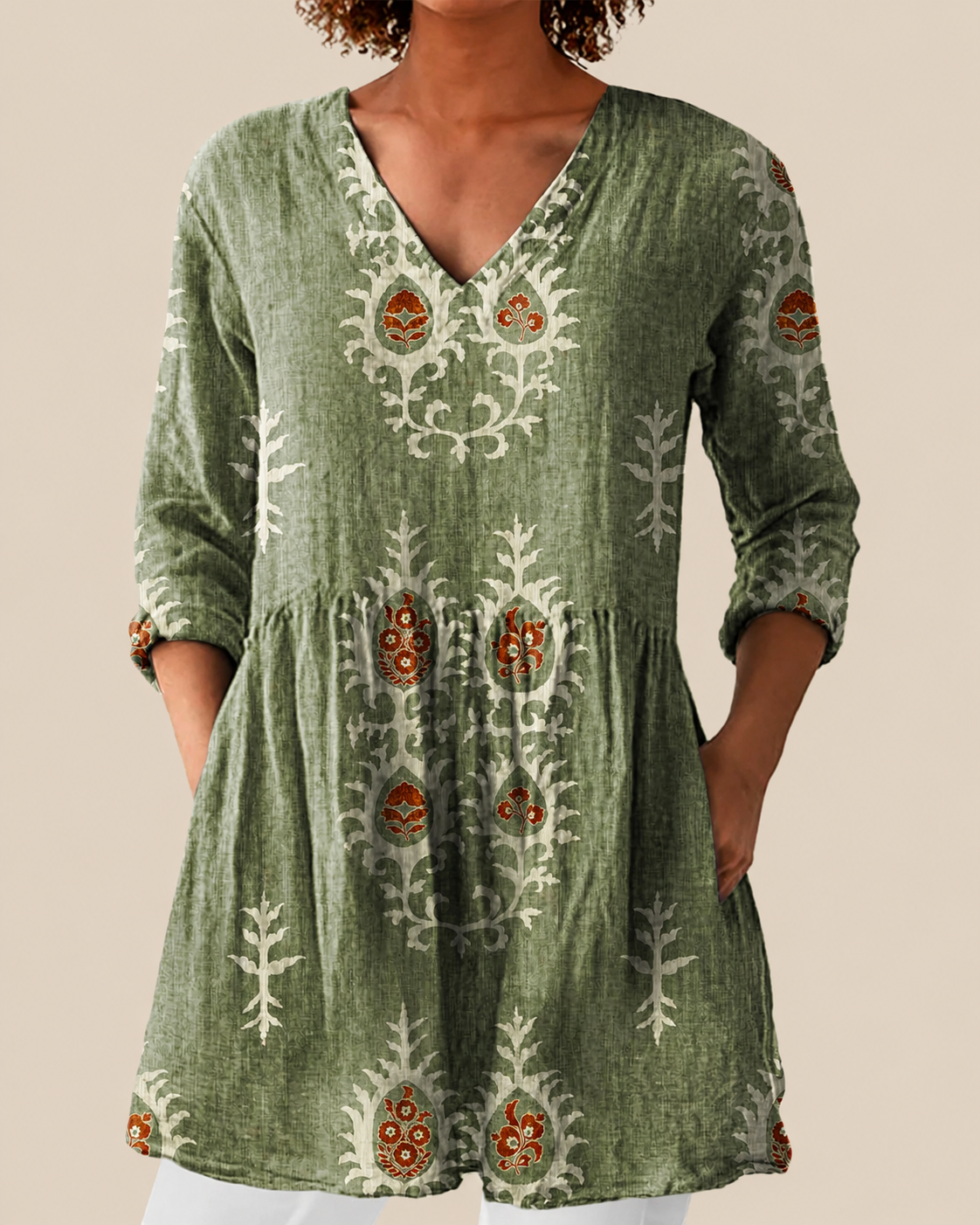 Blair | Blusa Amplia con Diseño Vibrante