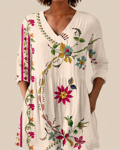 Aria | Blusa Amplia con Diseño Vibrante