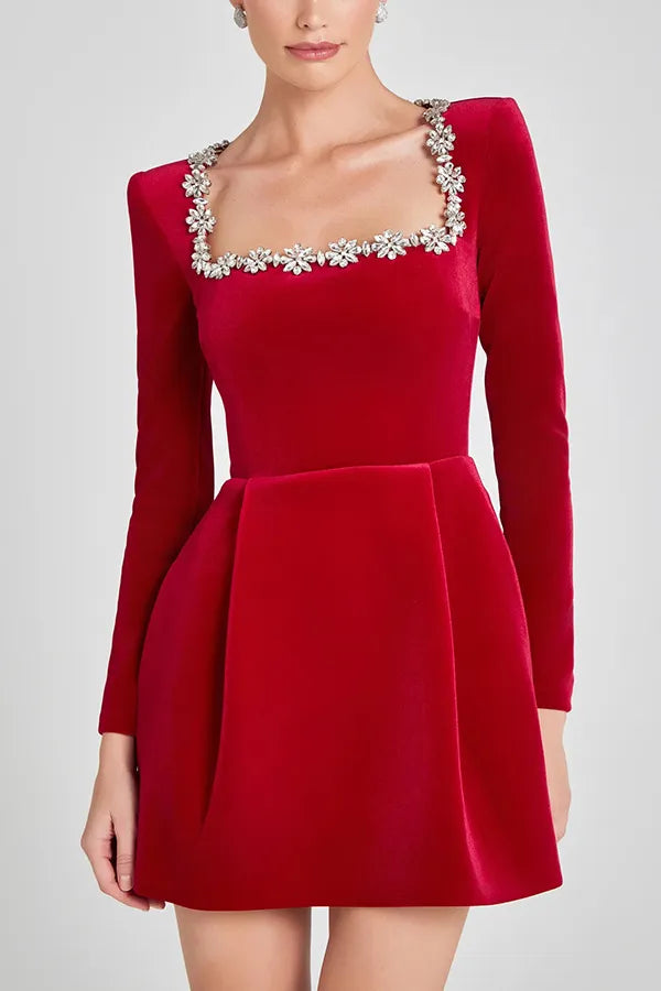 La Scintilla | Mini Vestido de Terciopelo