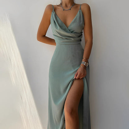 La Scintilla | Vestido Elegante con Escote Victoria
