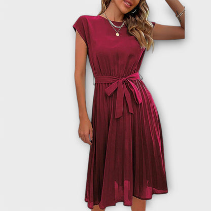 Shira™ | Vestido Midi Plisado para el Verano