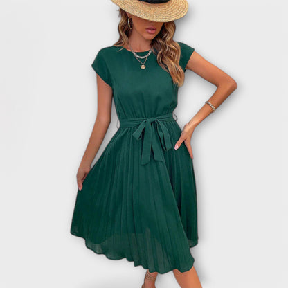 Shira™ | Vestido Midi Plisado para el Verano