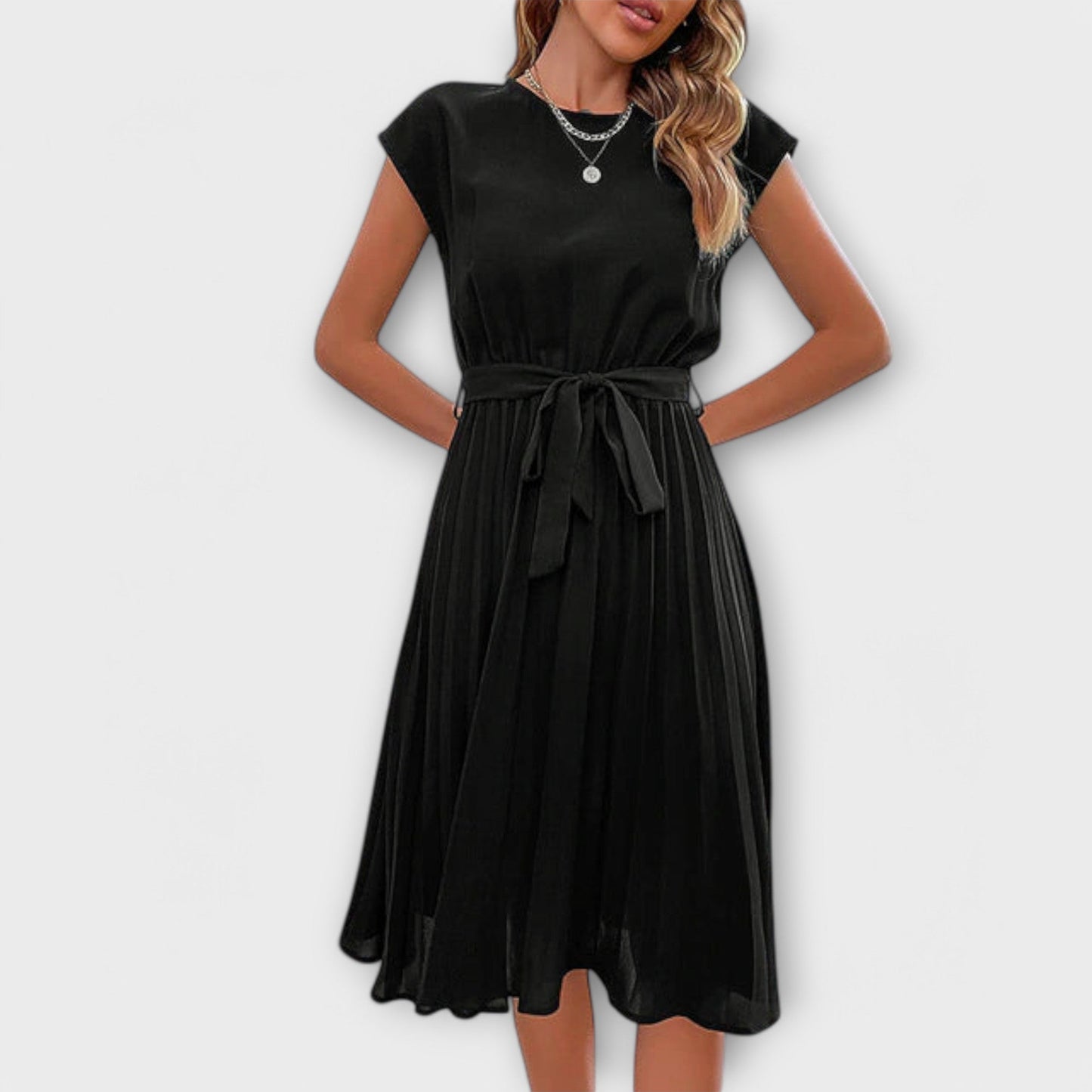 Shira™ | Vestido Midi Plisado para el Verano