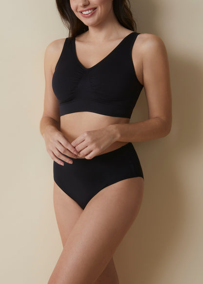 Sujetador de gran comodidad sin costuras y con relleno extraíble - mod. Louise