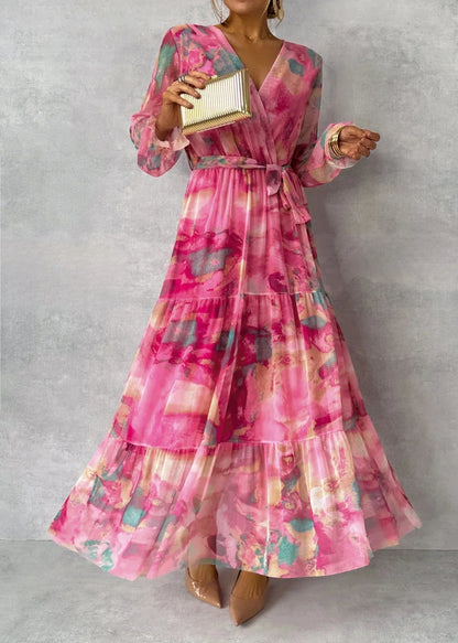 Hazel™ | Vestido Cruzado con Diseño Floral