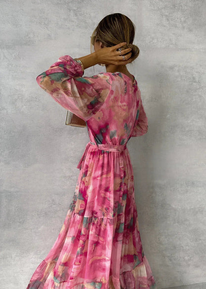 Hazel™ | Vestido Cruzado con Diseño Floral