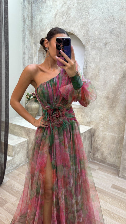 La Chispa | Vestido Floral con Toque de Elegancia