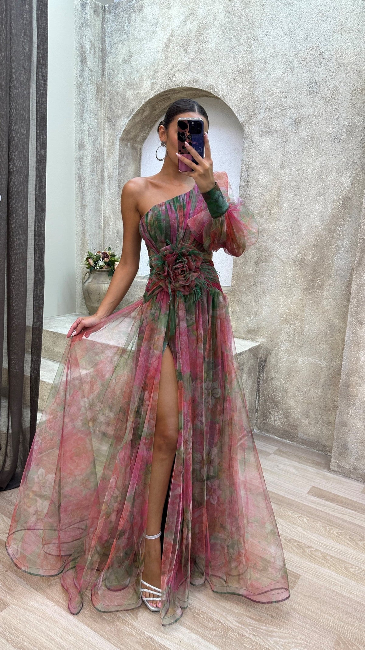 La Chispa | Vestido Floral con Toque de Elegancia