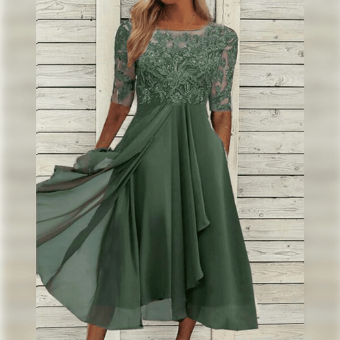 La Scintilla | Vestido Elegante de Encaje Léa