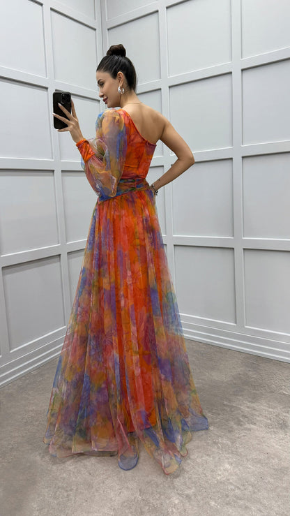 La Chispa | Vestido Floral con Toque de Elegancia