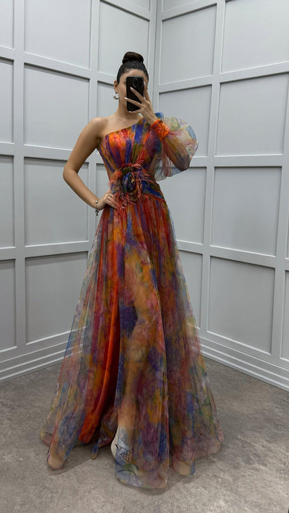 La Chispa | Vestido Floral con Toque de Elegancia